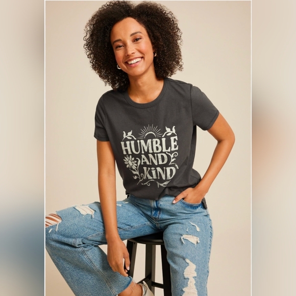 Various Sizes-Humble And Kind Classic Fit Graphic Tee-NWT - Picture 2 of 7